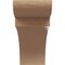 Ekena Millwork 6"W x 18"D x 12"H Classic Yorktown Rough Cedar Woodgrain TimberThane Corbel, Primed Tan CORUR06X18X12YORRCPR - alternate 3